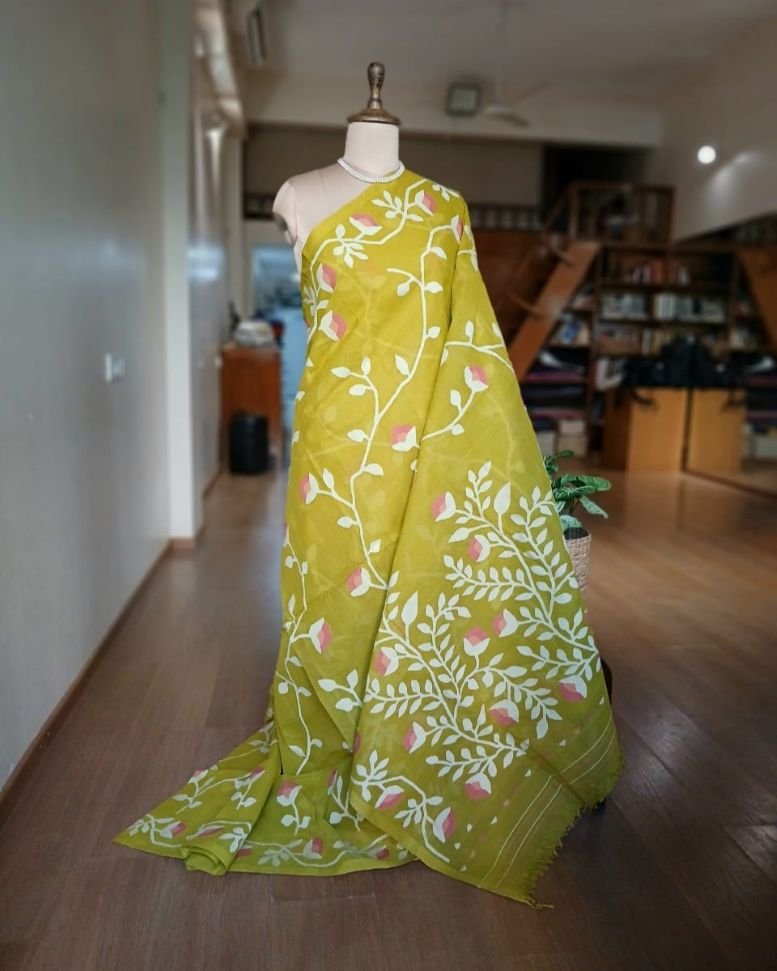 Hand Jamdani from Phulia – (HJFP0007)