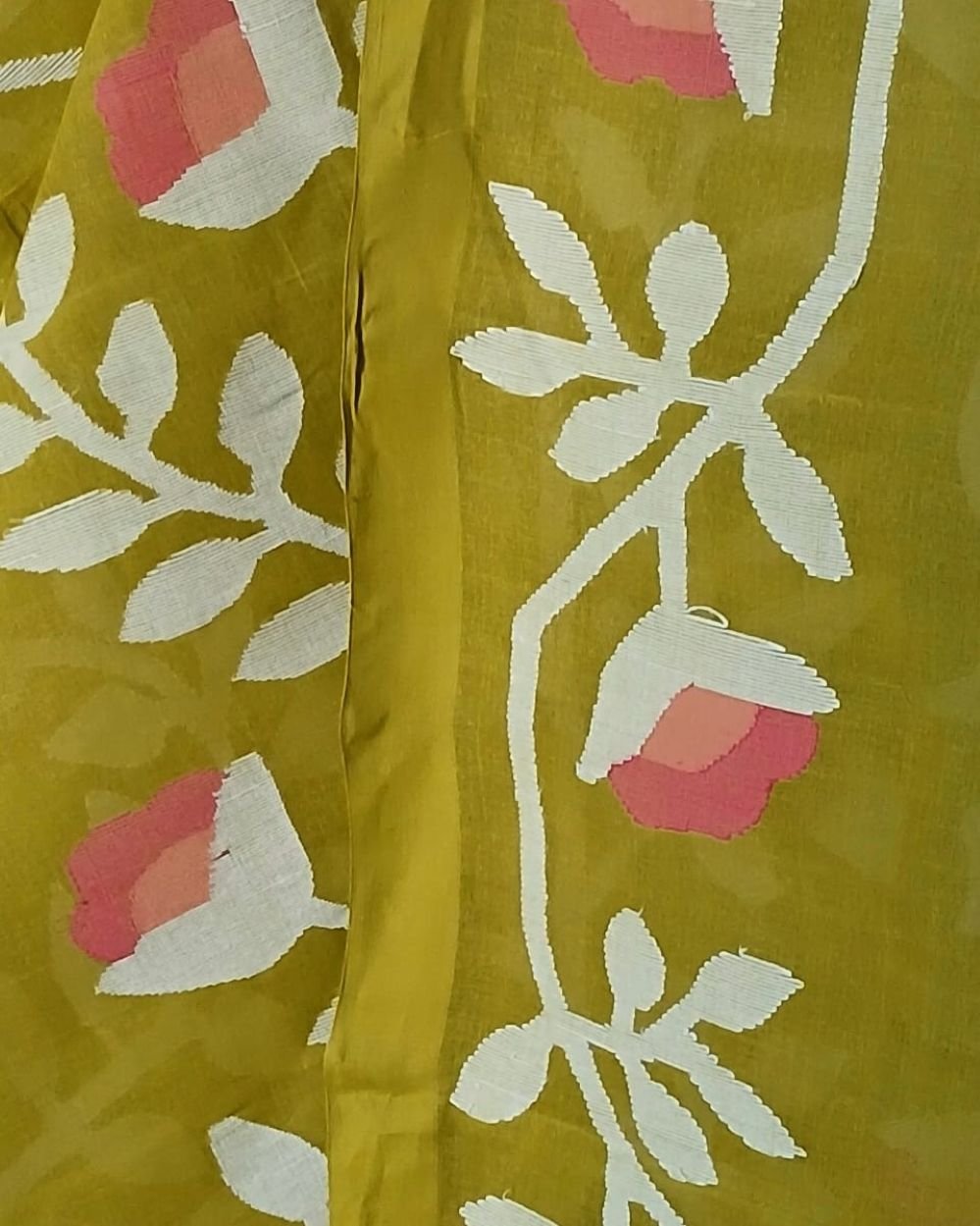 Hand Jamdani from Phulia – (HJFP0007) - Image 8