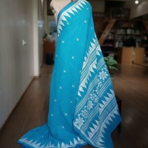 Cotton Kantha Saree from Santiniketan – (KNCS1050)