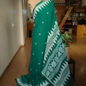 Cotton Kantha Saree from Santiniketan – (KNCS1058)