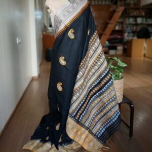 Cotton Kantha Saree from Santiniketan – (KNCS1060)