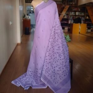 Cotton Kantha Saree from Santiniketan – (KNCS1049)