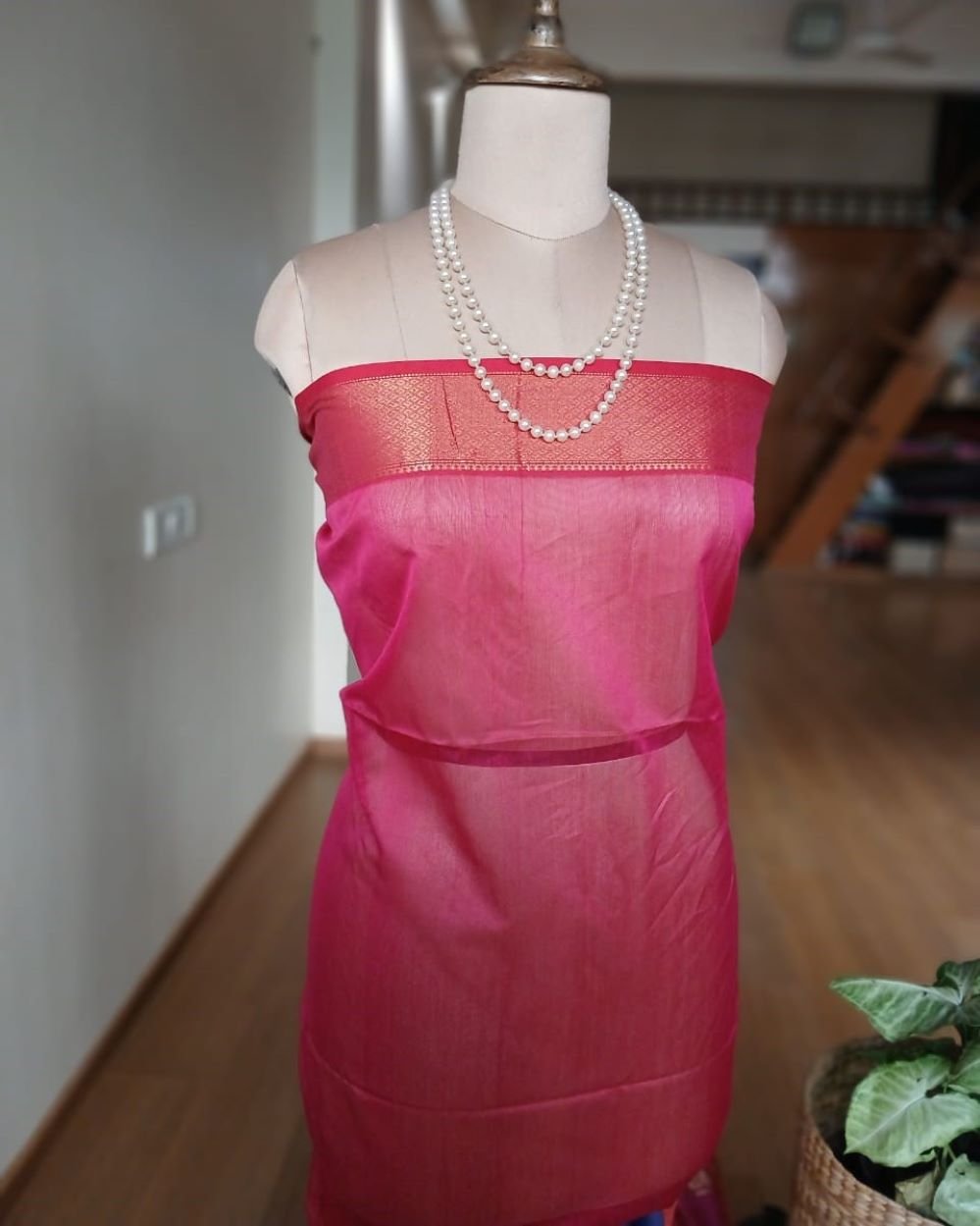 Maheshwari Silk Cotton Saree – (MSCS1024) - Image 2