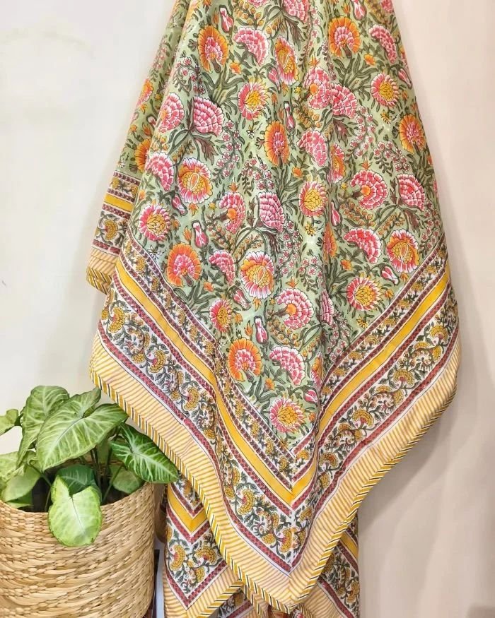 Reversible Soft Single Dohar in Mul Cotton – (MCSD1018)