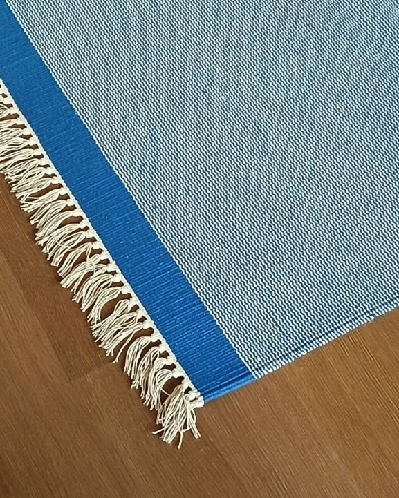 Handwoven Dhurrie from Warangal (2 x 6 ft) - (HDFW0004)