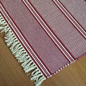 Handwoven Dhurrie from Warangal (2 x 6 ft) - (HDFW0005)