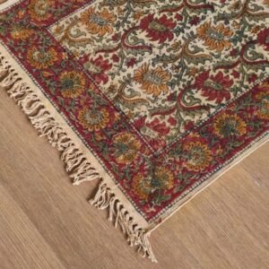 Kalamkari Dhurrie from Warangal (2 x 6 ft) – (NWKD1048)