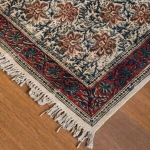 Kalamkari Dhurrie from Warangal (5 x 3 ft) – (NWKD1160)