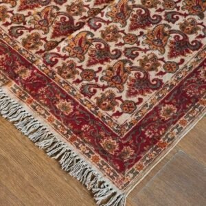 Kalamkari Dhurrie from Warangal (5 x 3 ft) – (NWKD1162)