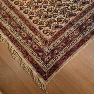 Kalamkari Dhurrie from Warangal (6 x 9 ft) – (NWKD1310)