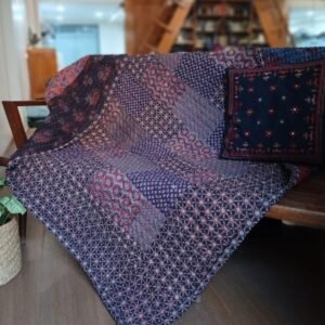 Ajrakh Patchwork Double Razai – (RAZA1016)