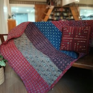 Ajrakh Patchwork Double Razai – (RAZA1017)