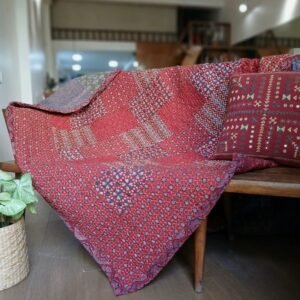 Ajrakh Patchwork Double Razai – (RAZA1019)