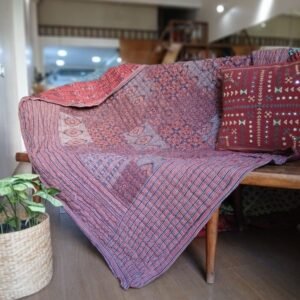 Ajrakh Patchwork Double Razai – (RAZA1002)