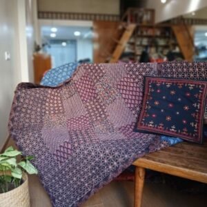 Ajrakh Patchwork Double Razai – (RAZA1003)