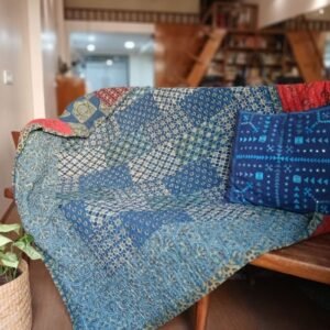 Ajrakh Patchwork Double Razai – (RAZA1005)