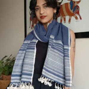 Bhujodi Kala Cotton Stole – (BHST1108)