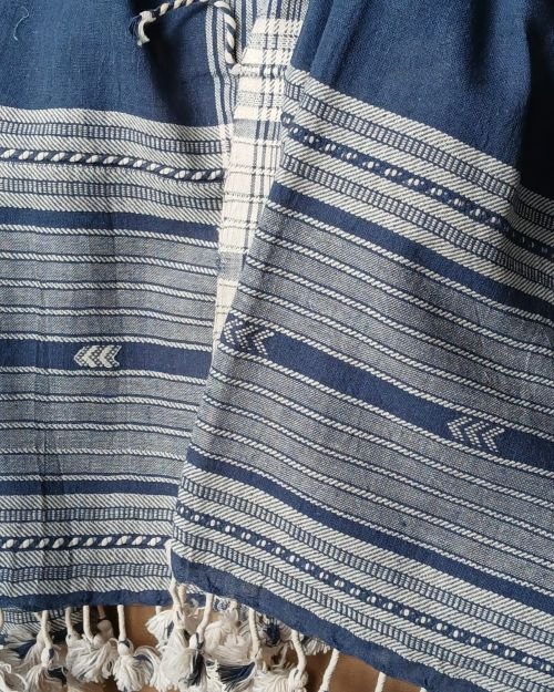 Bhujodi Kala Cotton Stole – (BHST1110) - Image 3