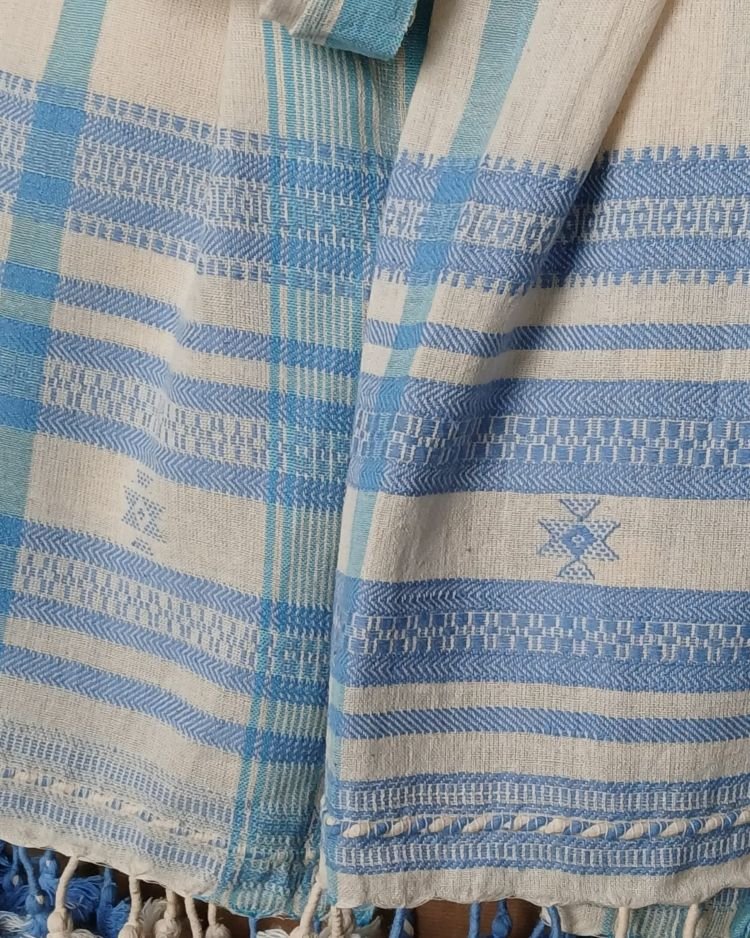 Bhujodi Kala Cotton Stole – (BHST1113) - Image 3