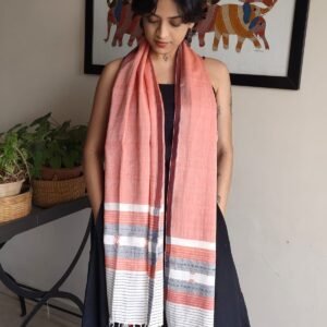 Bhujodi Kala Cotton Stole – (BHST1106)