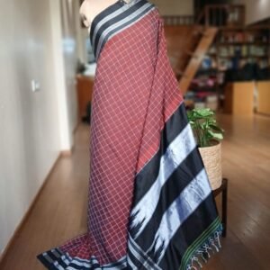 Handloom Ilkal Saree – (ILKA1007)