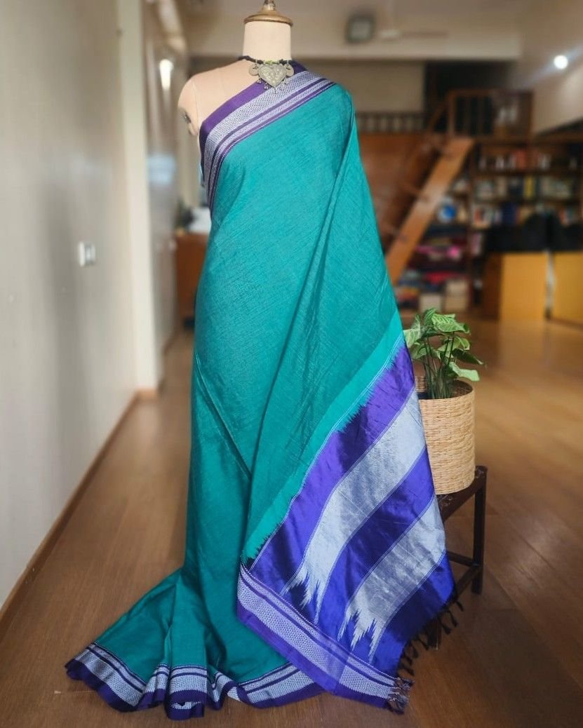 Handloom Ilkal Saree – (ILKA1009)