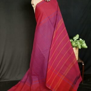 Classic Handwoven 40-count Kandangi from Chettinad - (CHKS0016)
