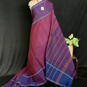 Classic Handwoven 40-count Kandangi from Chettinad - (CHKS0005)