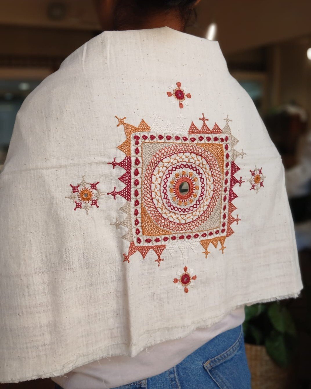 Mandala Blouse Piece – (MAND1079)