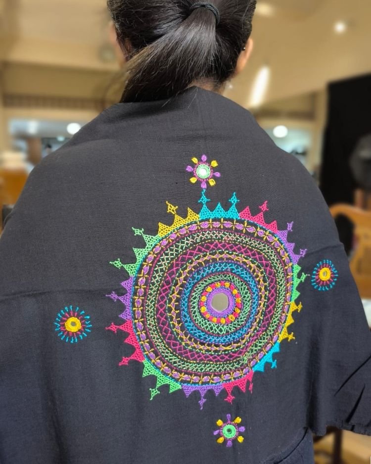 Mandala Blouse Piece – (MAND1074)