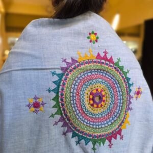 Mandala Blouse Piece – (MAND1078)