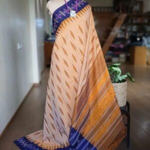 Muthyampet Single Ikat Cotton Saree - (MSIS0011)
