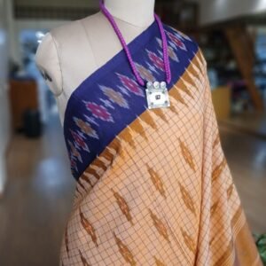 Muthyampet Single Ikat Cotton Saree - (MSIS0011)