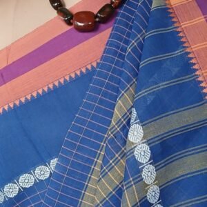 Handloom Cotton Saree from Narayanpet in Telangana – (HCSN0021)