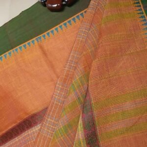 Handloom Cotton Saree from Narayanpet in Telangana – (HCSN0018)