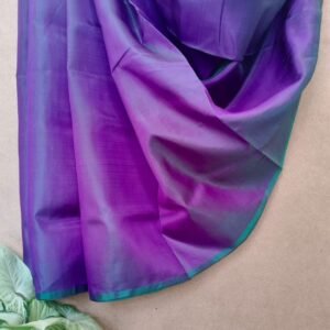 Pure Silk Handweave Plain Saree from Murshidabad - (PSMS0077)