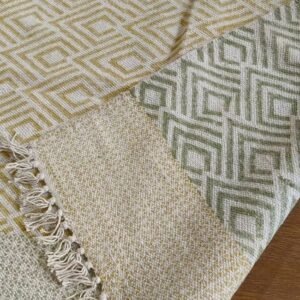 Reversible Sanganeri Dhurrie in Cotton - (RSDC0001)