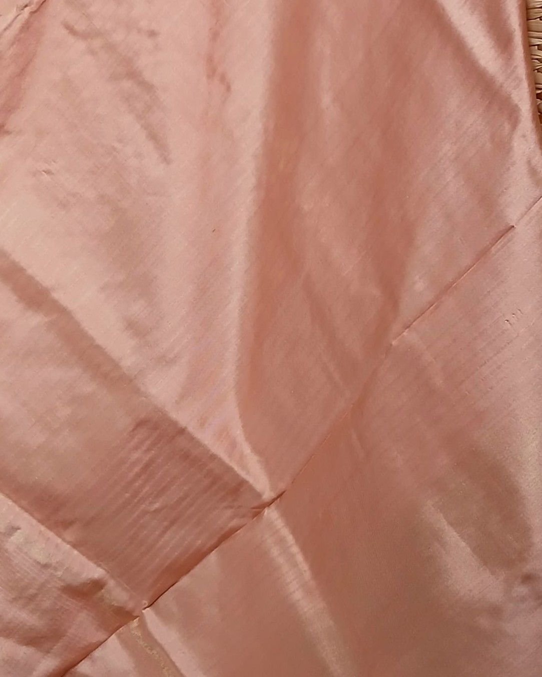 Pure Silk Single Ikat from Telangana in Natural Dyes - (PSSI0002) - Image 2