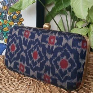 Odisha Cotton Fabric Box Clutch (OCBC1011)