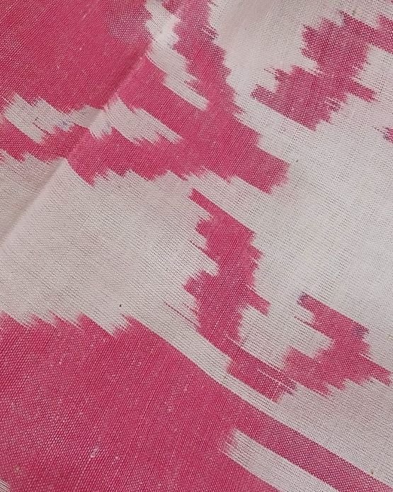 Double Ikat Cotton Handweave Saree (KDCT0004) - Image 7