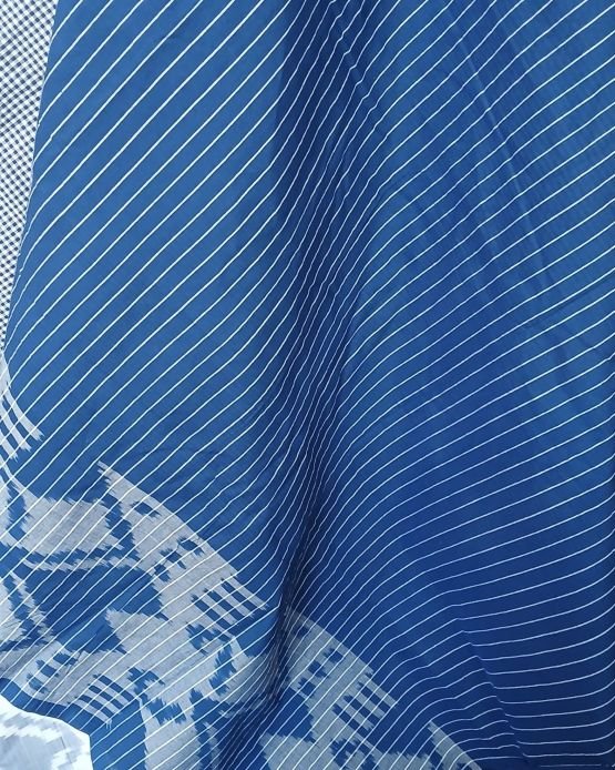 Double Ikat Cotton Handweave Saree (KDCT0005) - Image 7