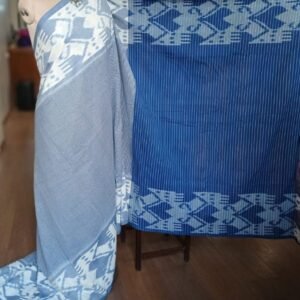 Double Ikat Cotton Handweave Saree (KDCT0005)