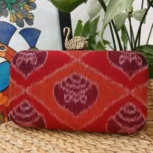 Odisha Cotton Fabric Box Clutch (OCBC1010)