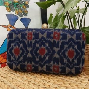 Odisha Cotton Fabric Box Clutch (OCBC1011)