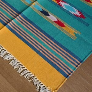 Handwoven Dhurrie from Warangal (6 x 4 ft) – (HDFW1104)