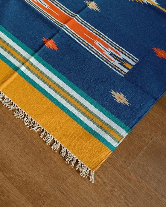 Handwoven Dhurrie from Warangal (6 x 4 ft) – (HDFW1108)