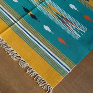 Handwoven Dhurrie from Warangal (6 x 4 ft) – (HDFW1109)