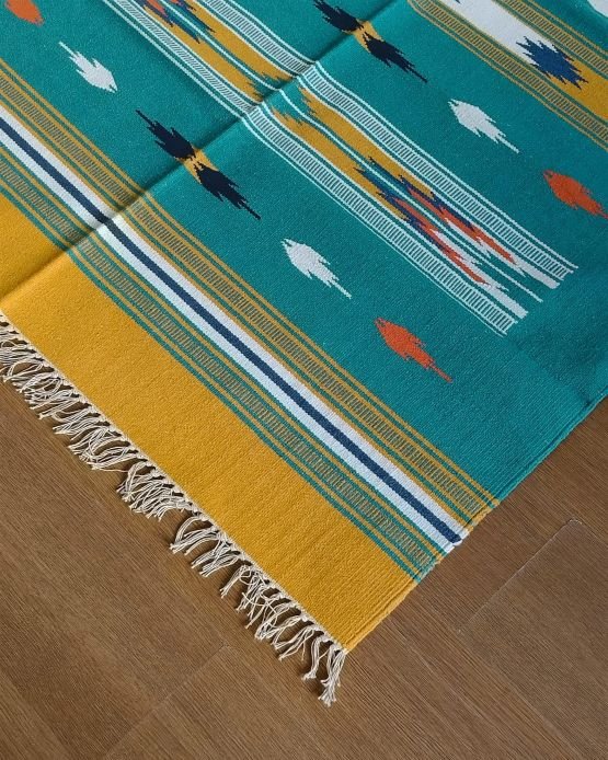 Handwoven Dhurrie from Warangal (6 x 4 ft) – (HDFW1109)