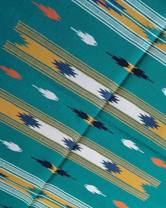 Handwoven Dhurrie from Warangal (6 x 4 ft) – (HDFW1109) - Image 4