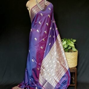 Banarasi Kadua Katan Silk Saree – (BANA1066)